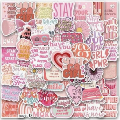 Assorted Vinyl stickers (pack of 5)