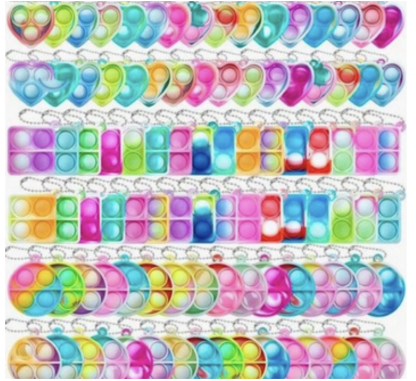 Pop-It Key Rings