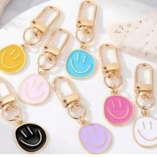 Smiley key chains